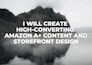design high quality amazon a plus content and storefront
